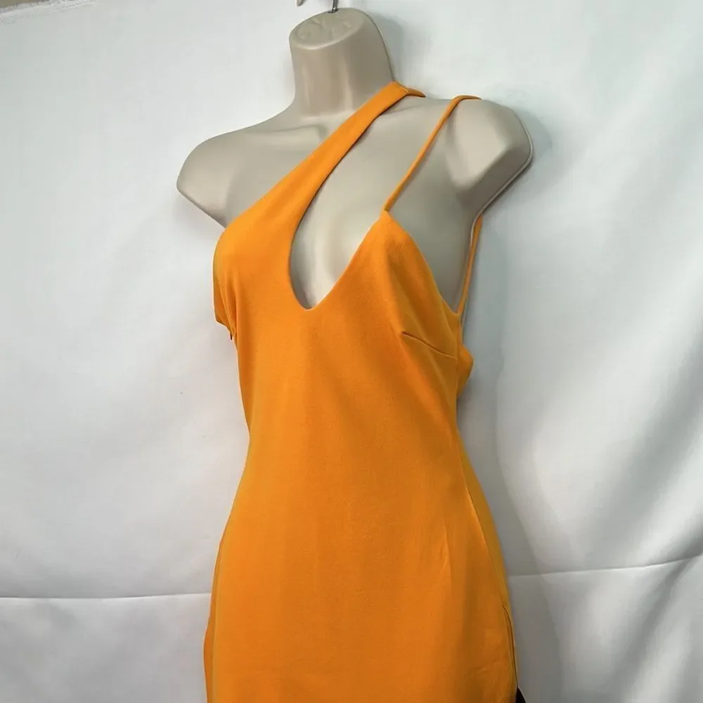 Lulu’s Orange mini dress size XS NWT